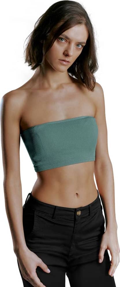 CROP TOP STRAPLESS