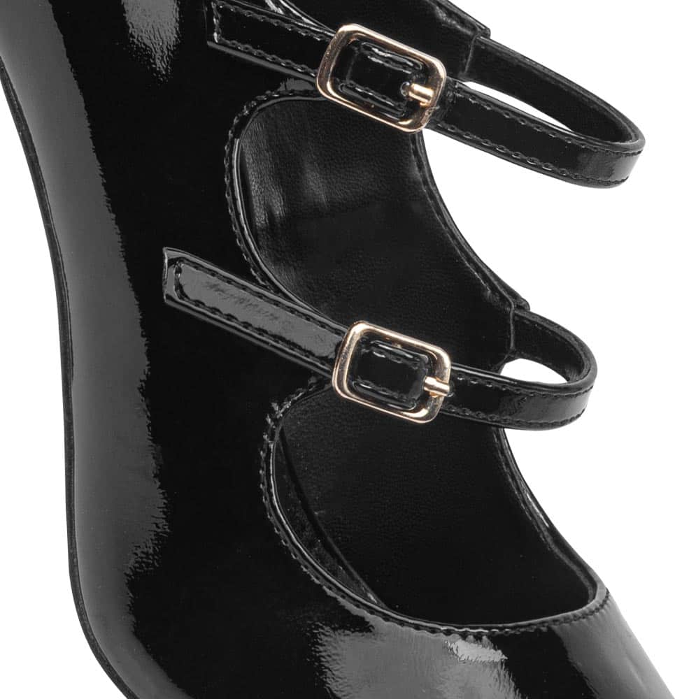 ZAPATILLA CON HEBILLAS TACÓN ALTO