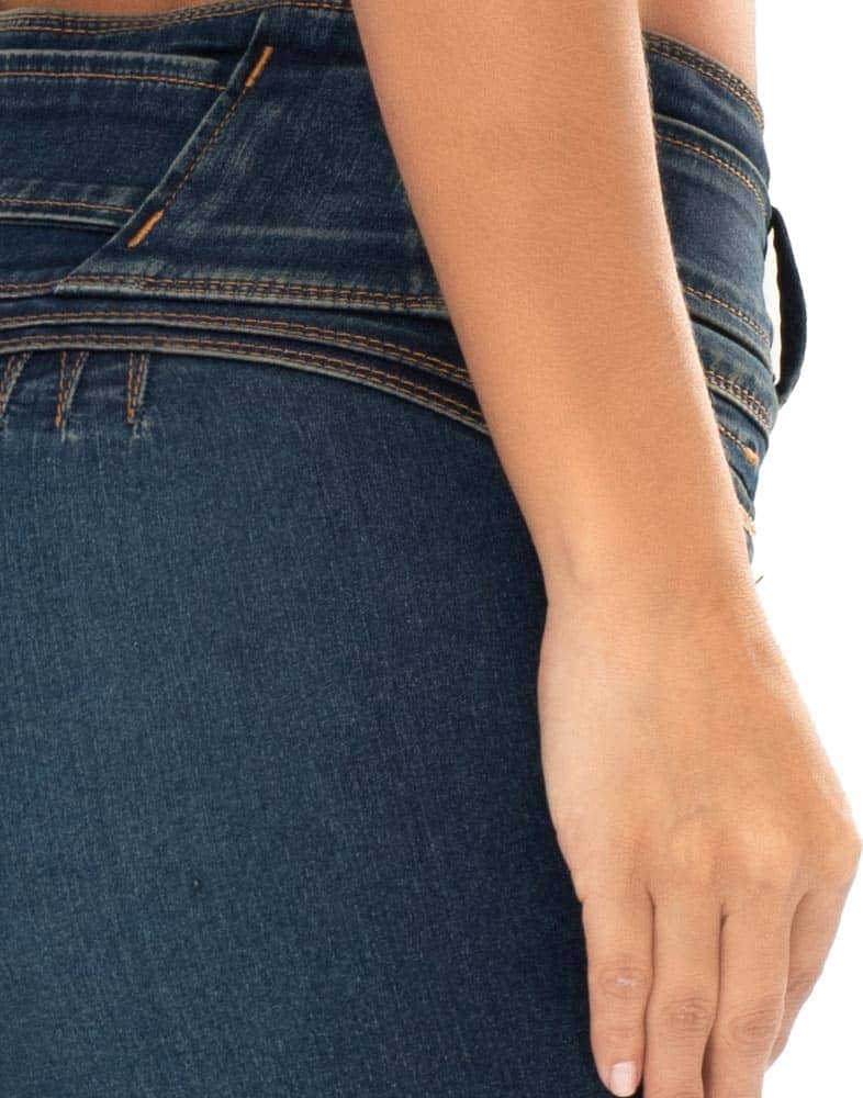 JEANS SKINNY CINTURA ALTA