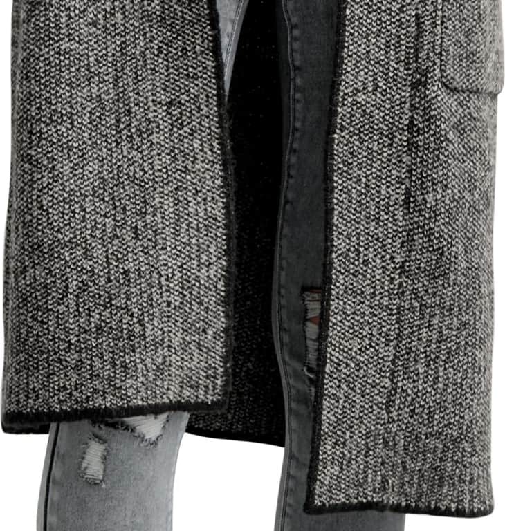 Smoke gray lady's warm ensemble Sao Paulo model UNIQ