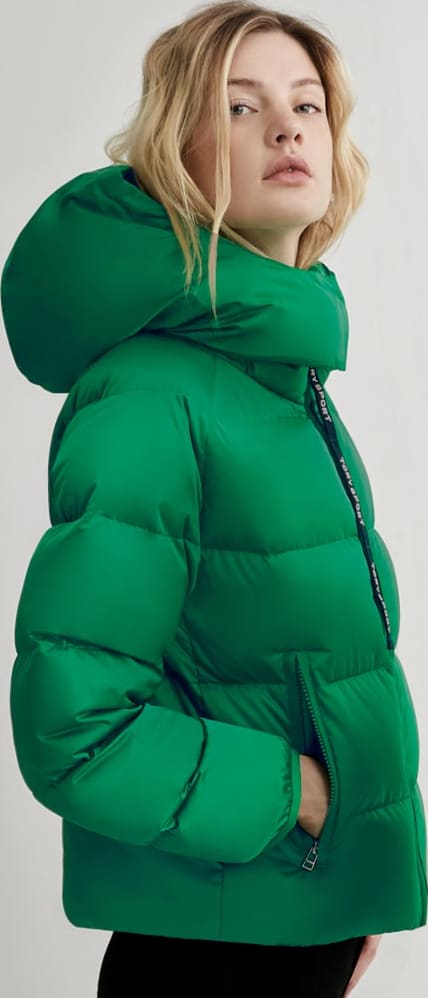 Chamarra Acolchada para Dama Verde Holly Land 5701 – Conceptos