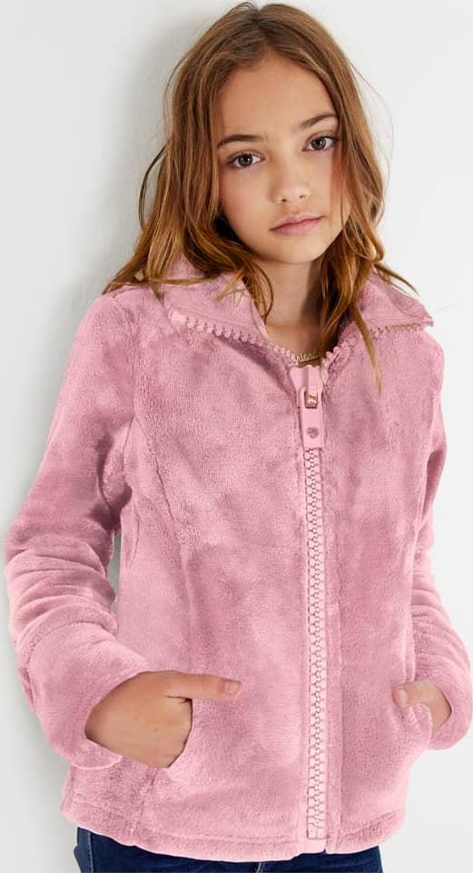 Chamarra De Peluche Orejitas 3d