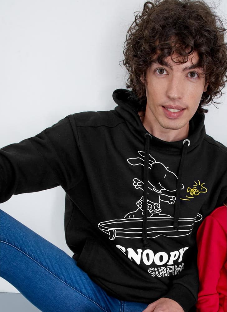 Ropa Abrigadora Sudadera Peanuts Dc04