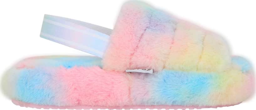 Sandalia Pantufla Peluche