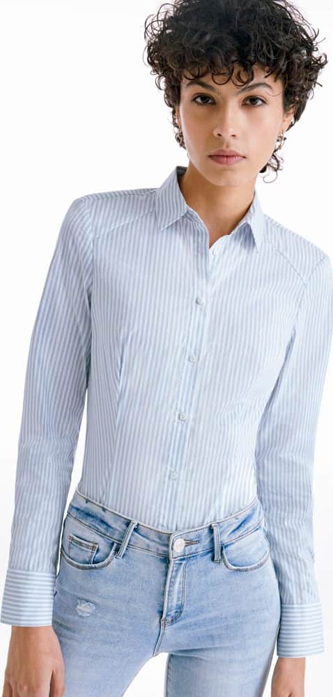 Pantiblusa De Vestir A Rayas