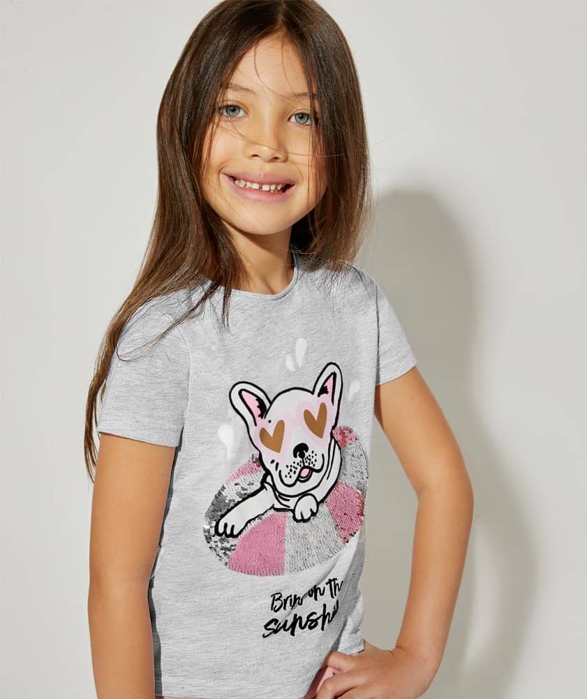Ropa Casual Playera Holly Land Kids 3265