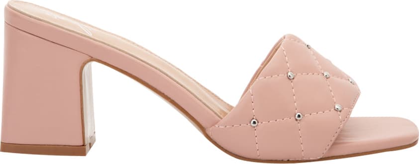 Sandalia Tacon Corte Acolchado