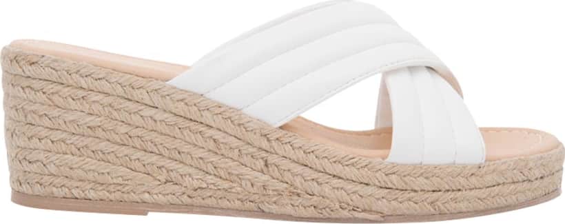 Sandalia Palataforma Yute Cruzada