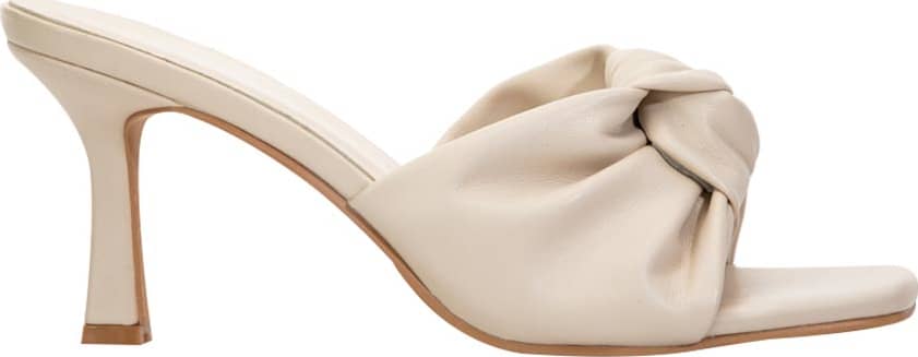 Sandalia Tacon Delgado Nudo