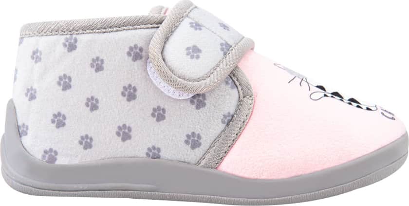 Pantufla Bota Peluche Estampado