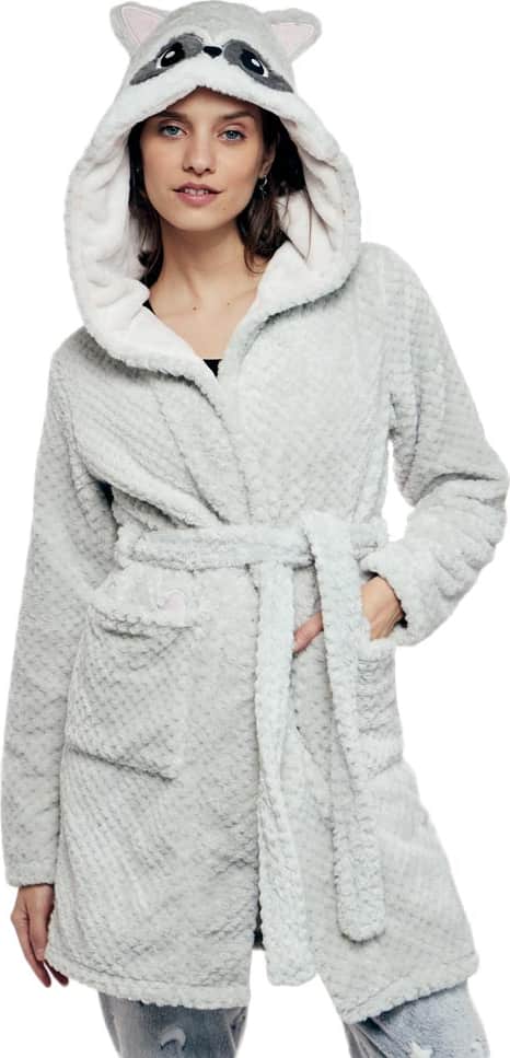 Bata Para Dormir Capucha 3d