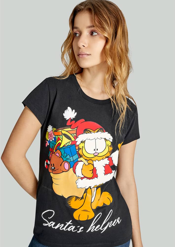 Ropa Casual Playera Garfield Fw04