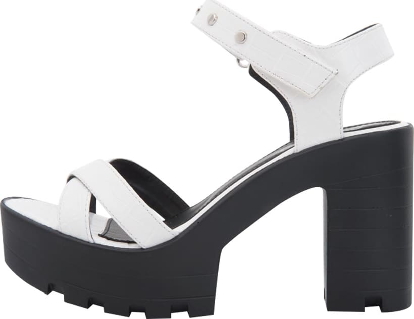 Sandalia Tacon Track Alto