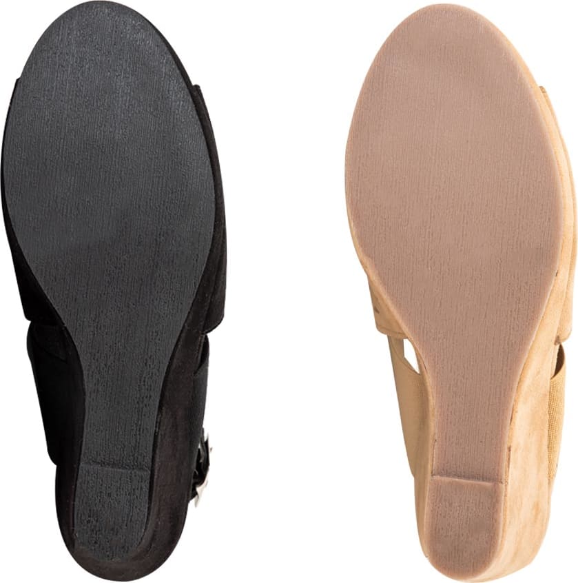 KIT SANDALIA PLATAFORMA ABOTINADA PERFORADA