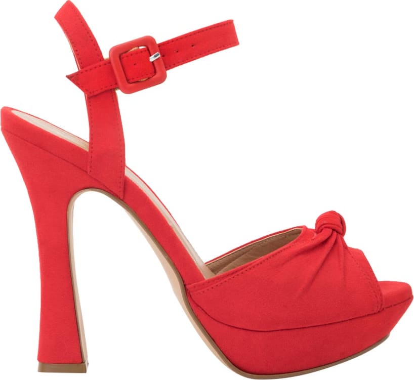 Sandalia Tacon Plataforma Nudo