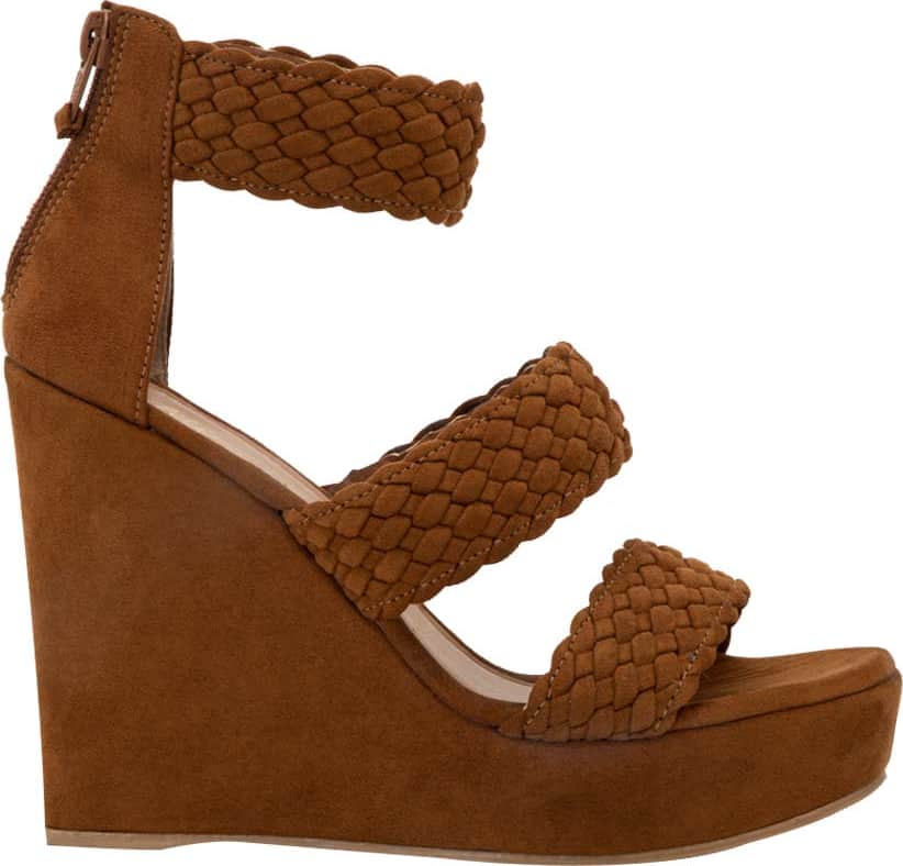 Sandalia Plataforma Yute Trenzada