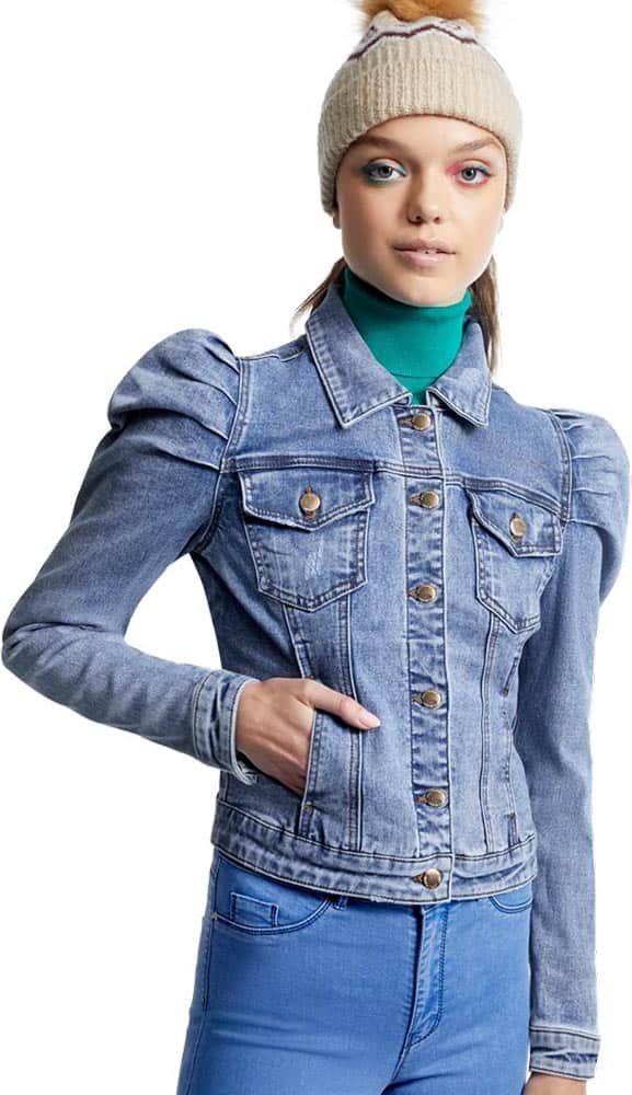 Chamarra Denim Strech