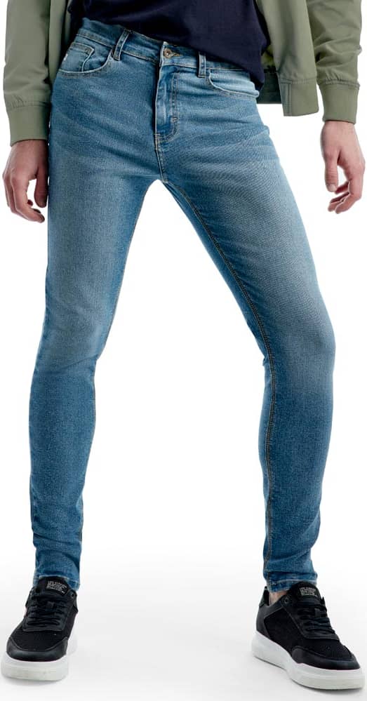 Jeans Skinny Fit Cintura Regular
