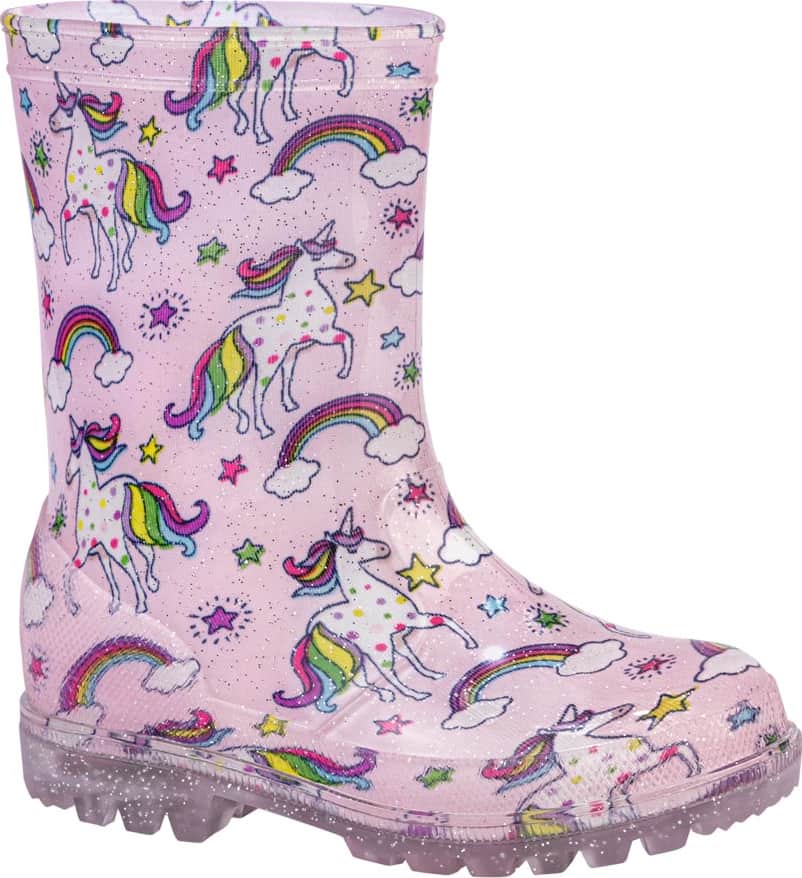 Bota De Lluvia Con Luces