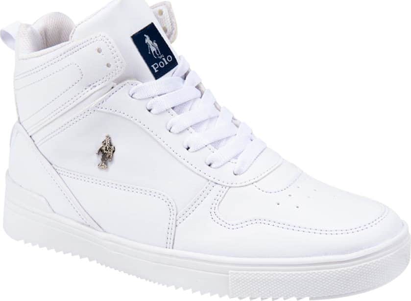 Botas Blancas Botines Tipo Zapatillas Zapatillas De Deporte