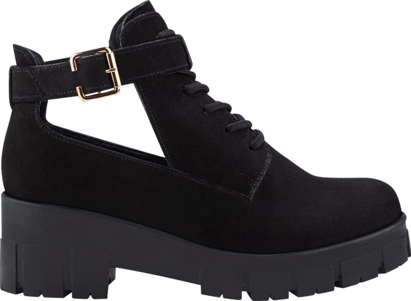 Bota Monocolor Suela Track