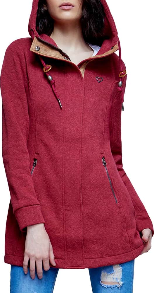 Sudadera Larga Con Capucha