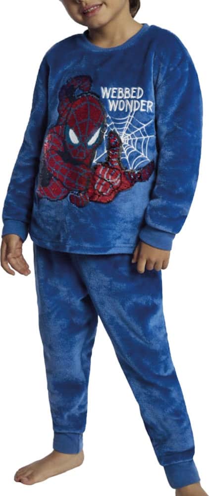 Pijama para dormir niño azul marino Spiderman modelo DL06 – Conceptos