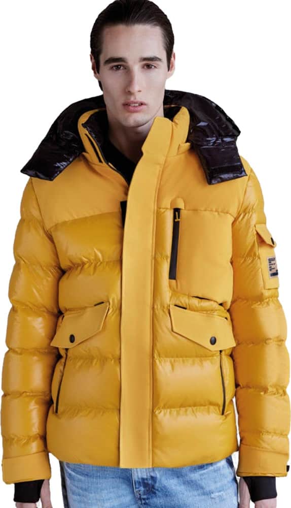 Chamarra Repelente Al Agua Y Capucha Desmontable