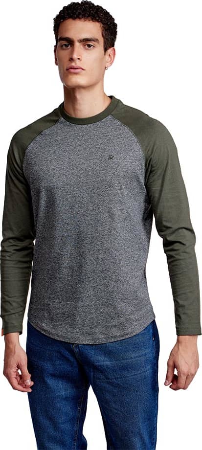 PLAYERA BEISBOLERA MANGA LARGA