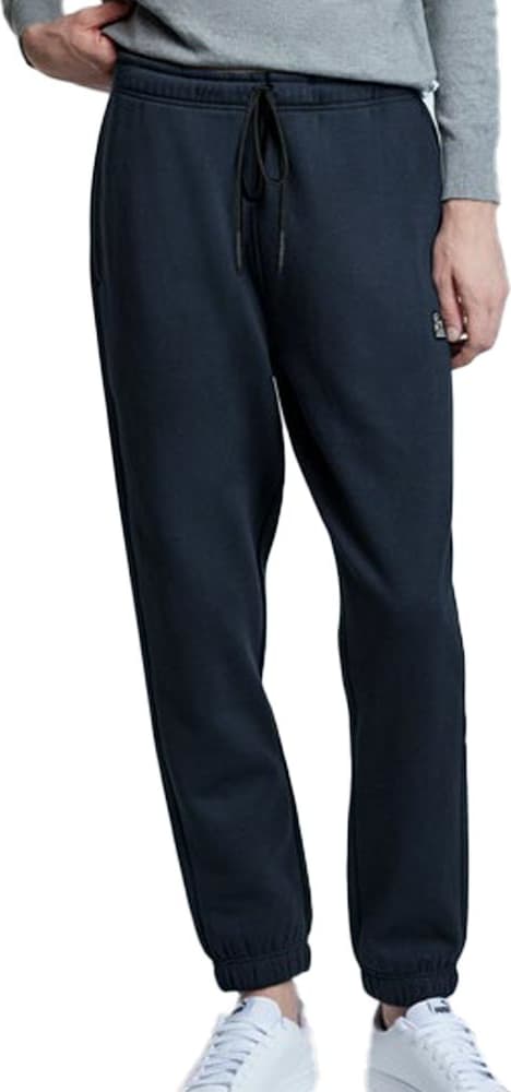 Pants Corte Relajado Tela Suave Bolsas Diagonales