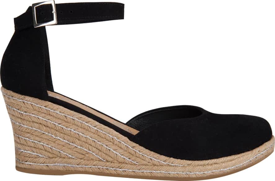 Alpargata Cuña Talon Con Pulsera