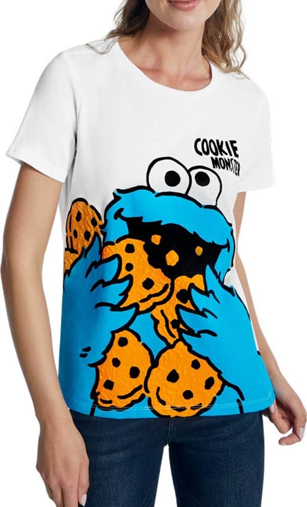 PLAYERA MONSTRUO COME GALLETAS