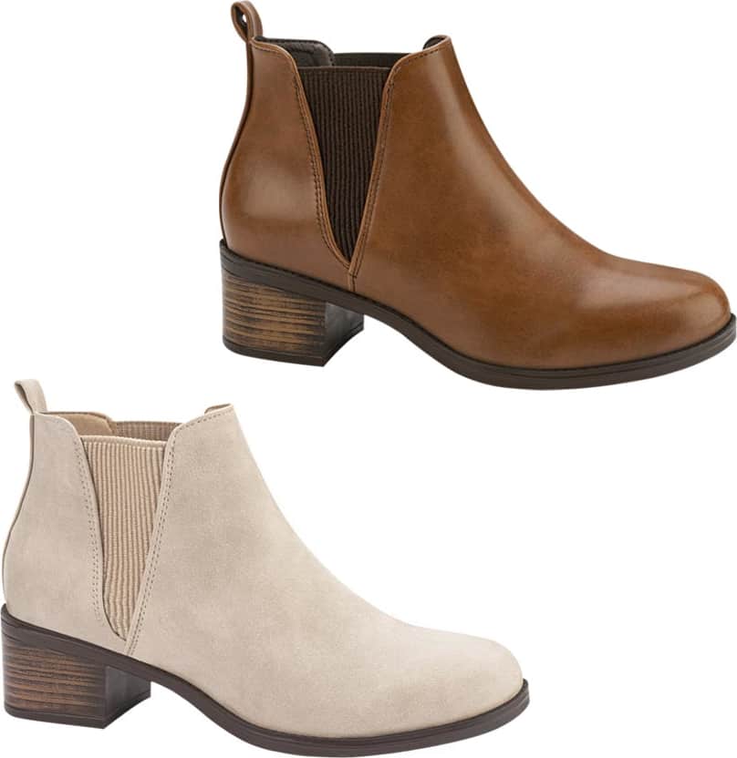 Kit Bota Pu De Tacón Con Elástico