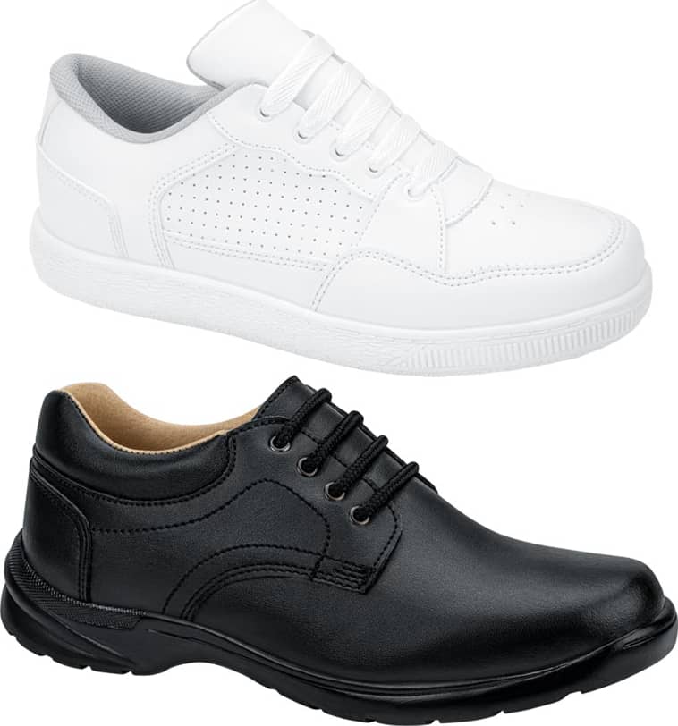 Casual Kit Escolar Zapato Y Tenis