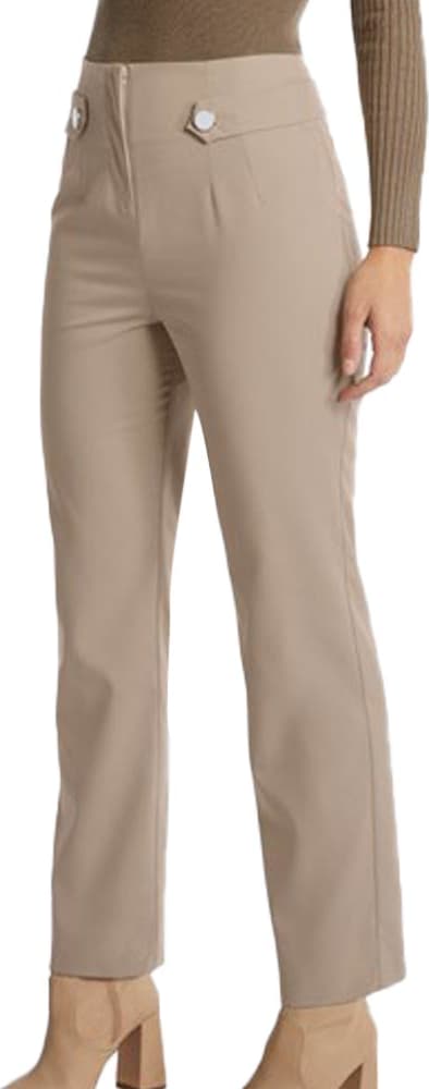 Pantalon Corte Recto Cintura Alta