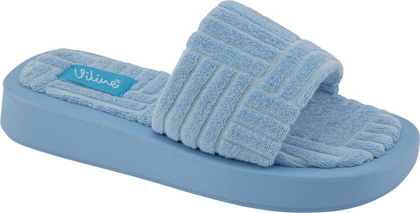 SANDALIA PLANA TOALLA MONOCOLOR