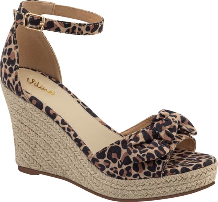 SANDALIA PLATAFORMA YUTE ESTAMPADA