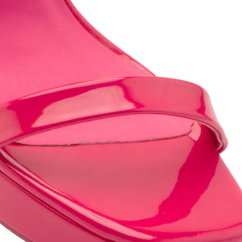 SANDALIA TACÓN PLATAFORMA MONOCOLOR