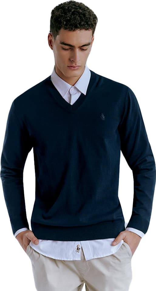 SWEATER BASICO CUELLO V