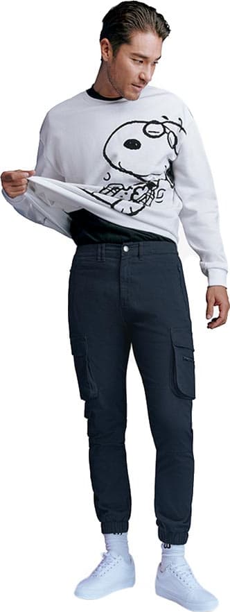 PANTALON JOGGER CINTURA REGULAR