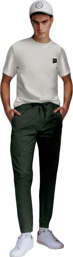 PANTALON JOGGER CINTURA REGULAR