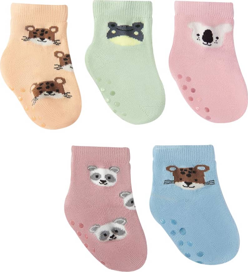 CALCETAS 5PAR TIN BEBA FANTASIA