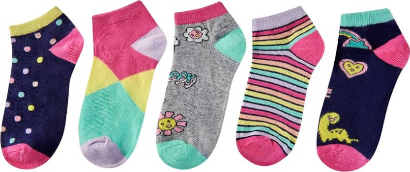 CALCETAS 5PAR TINES NIÑA FANTASIA