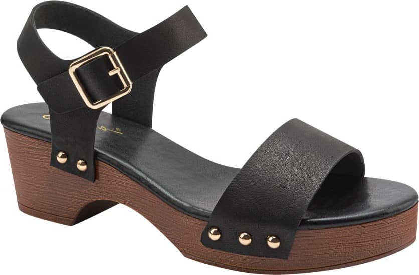 SANDALIA PLATAFORMA TACÓN TIPO MADERA