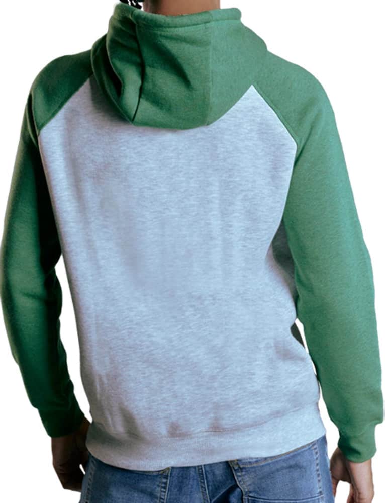 SUDADERA EN COMBINACION CON CAPUCHA