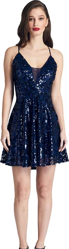 Ropa Cocktail Vestido Yaeli Fashion 6899