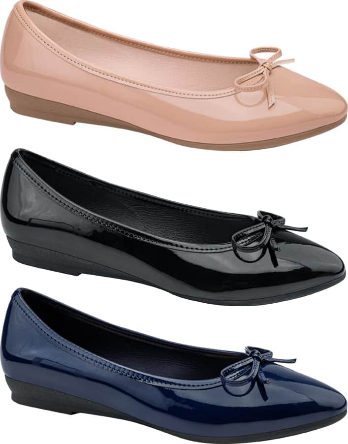 Kit pares ballerina casual dama multicolor Pink By Price Shoes