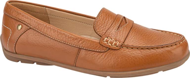 MOCASIN DE PIEL CON ANTIFAZ