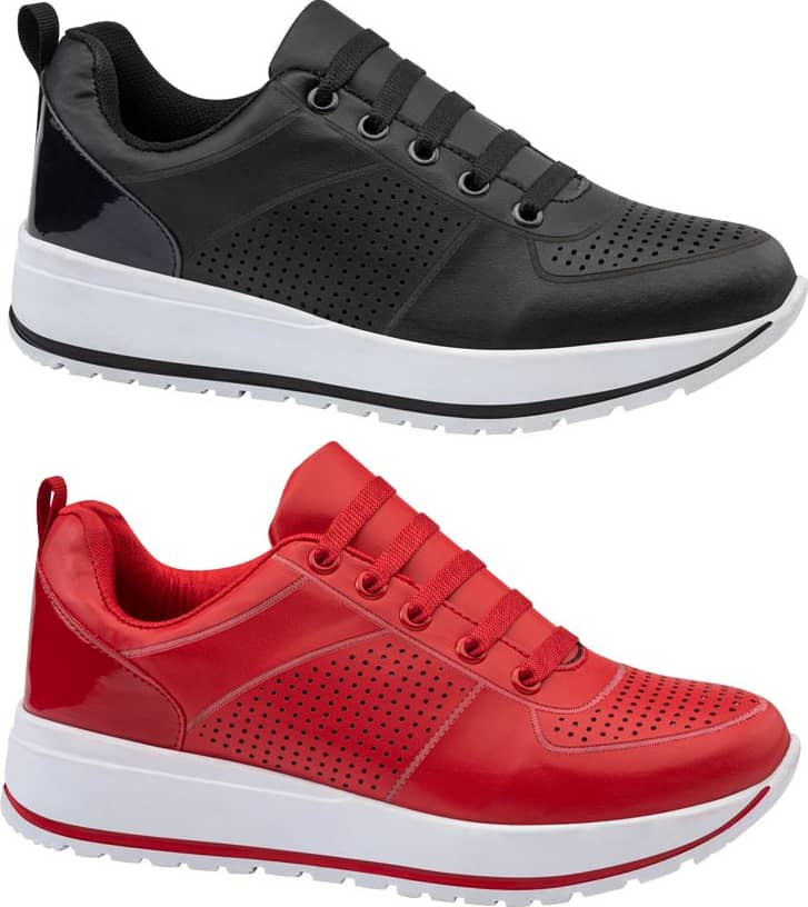 Kit Tenis Casual Urbano Bicolor