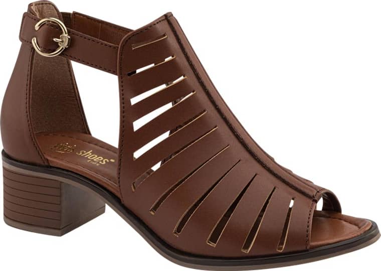 CASUAL SANDALIA BOTÍN TACÓN